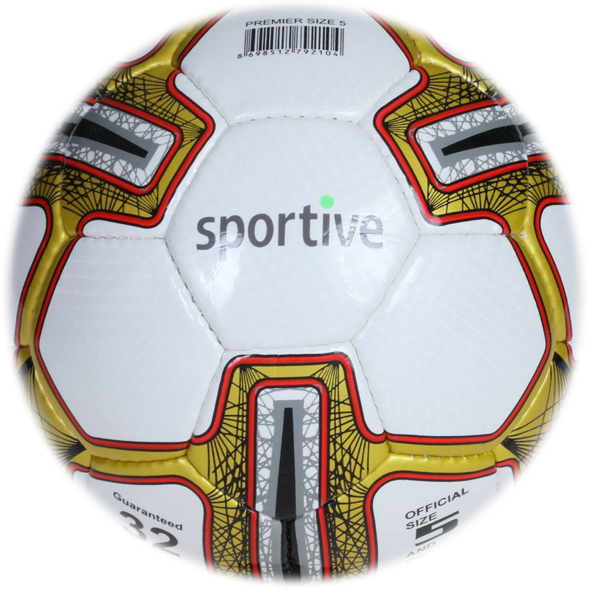 Premier Unisex Beyaz Futbol Topu SPT-25815-SP