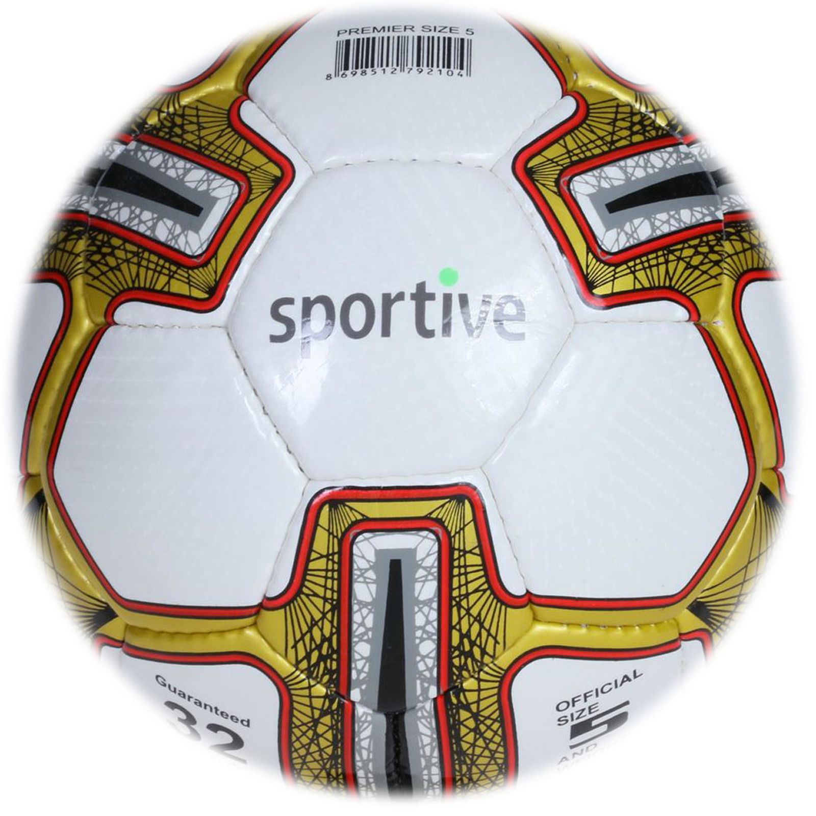 Premier Unisex Beyaz Futbol Topu SPT-25815-SP