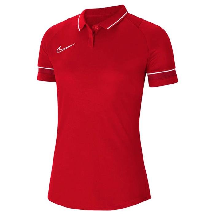 Dri-Fit Academy Kadın Kırmızı Futbol Polo Tişört CV2673-657 1333537