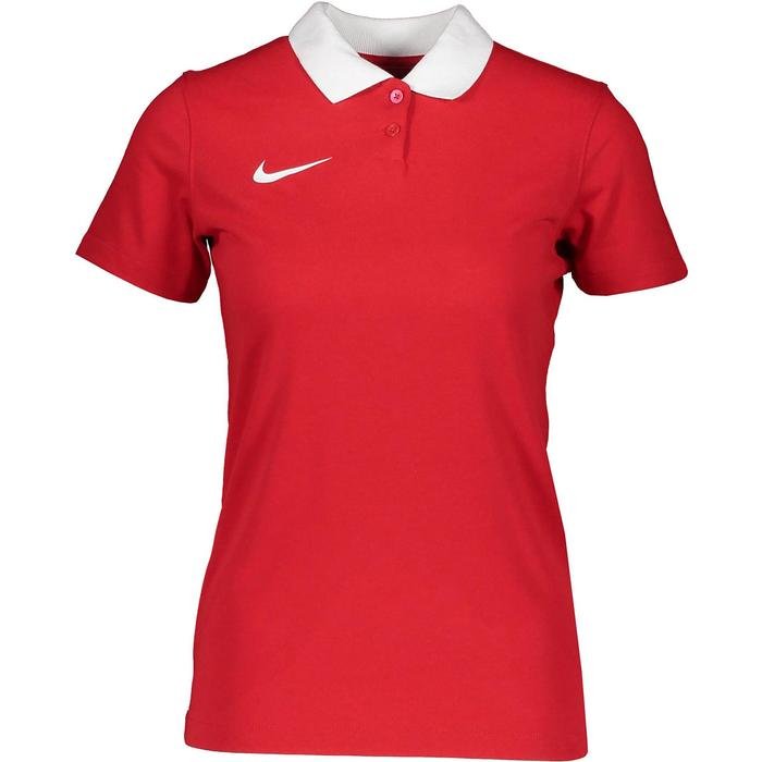 Dri-Fit Park Kadın Kırmızı Futbol Polo Tişört CW6965-657 1333636