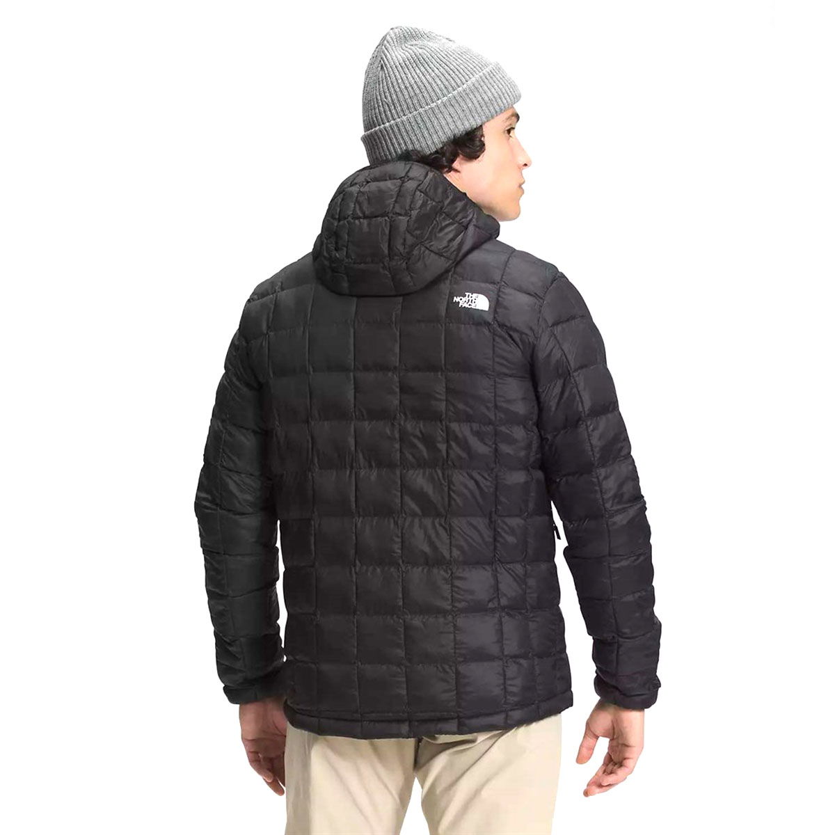 Thermoball Eco Erkek Siyah Outdoor Kapşonlu Mont NF0A5GLKJK31