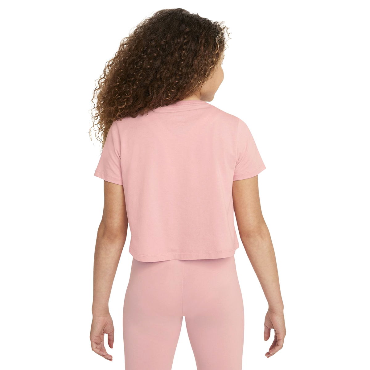 G Nsw Tee Crop Air Çocuk Pembe Günlük Stil Tişört DJ6932-630