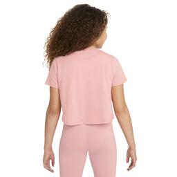 G Nsw Tee Crop Air Çocuk Pembe Günlük Stil Tişört DJ6932-630
