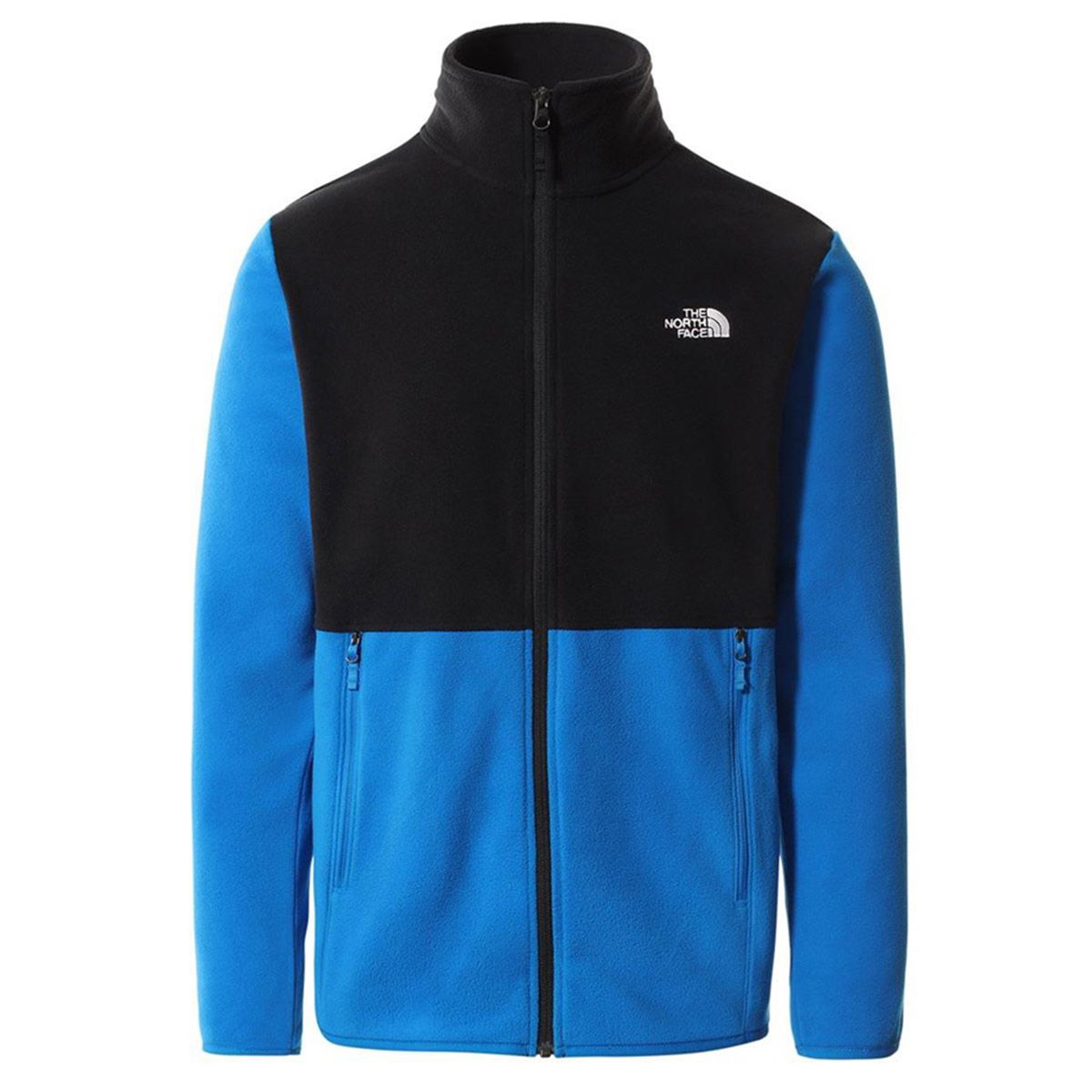 M Tka Glacier Full Zip Erkek Mavi Outdoor Polar Mont NF0A4AJC16Y1