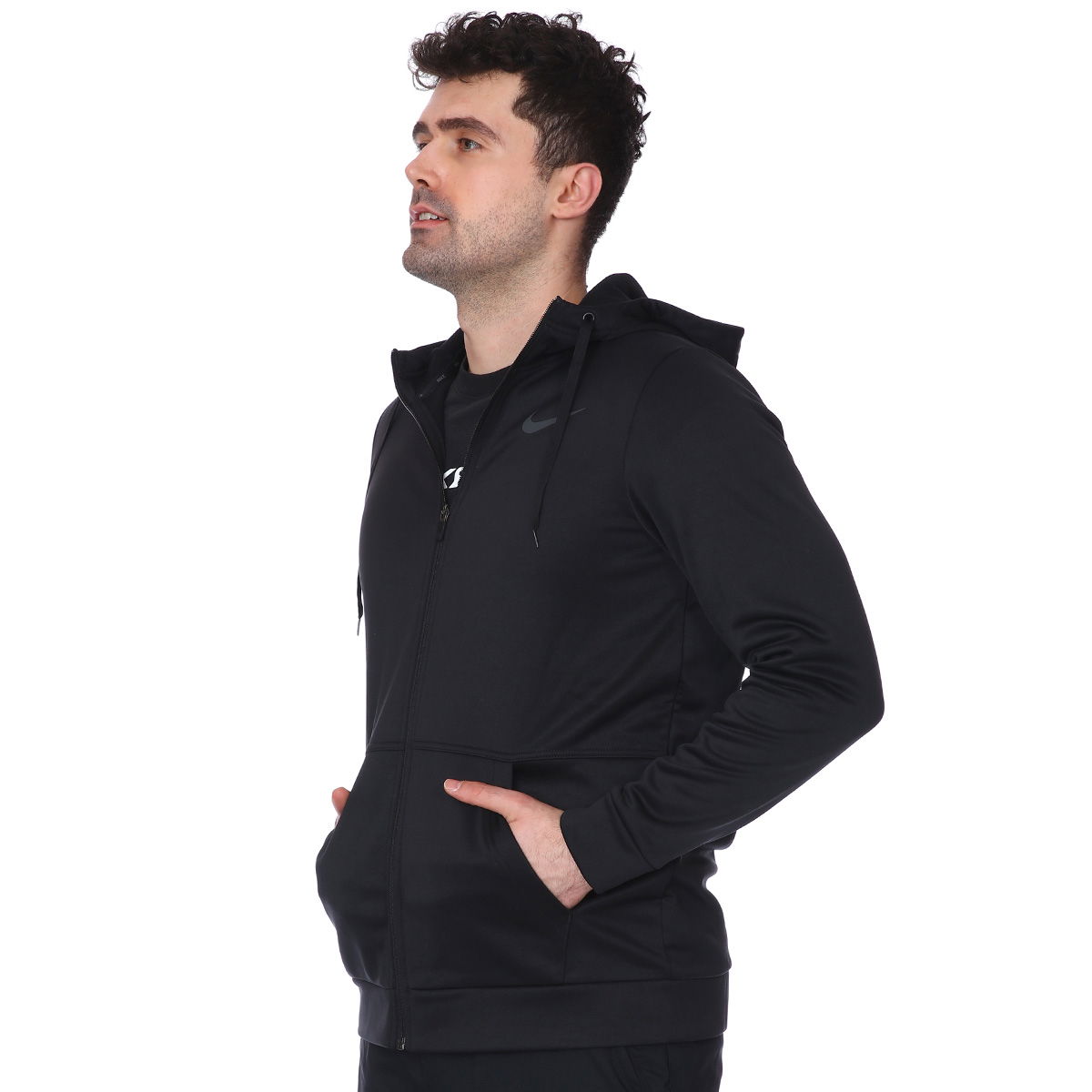 M Nk Thrma Hd Fz Erkek Siyah Günlük Sweatshirt CU6231-010