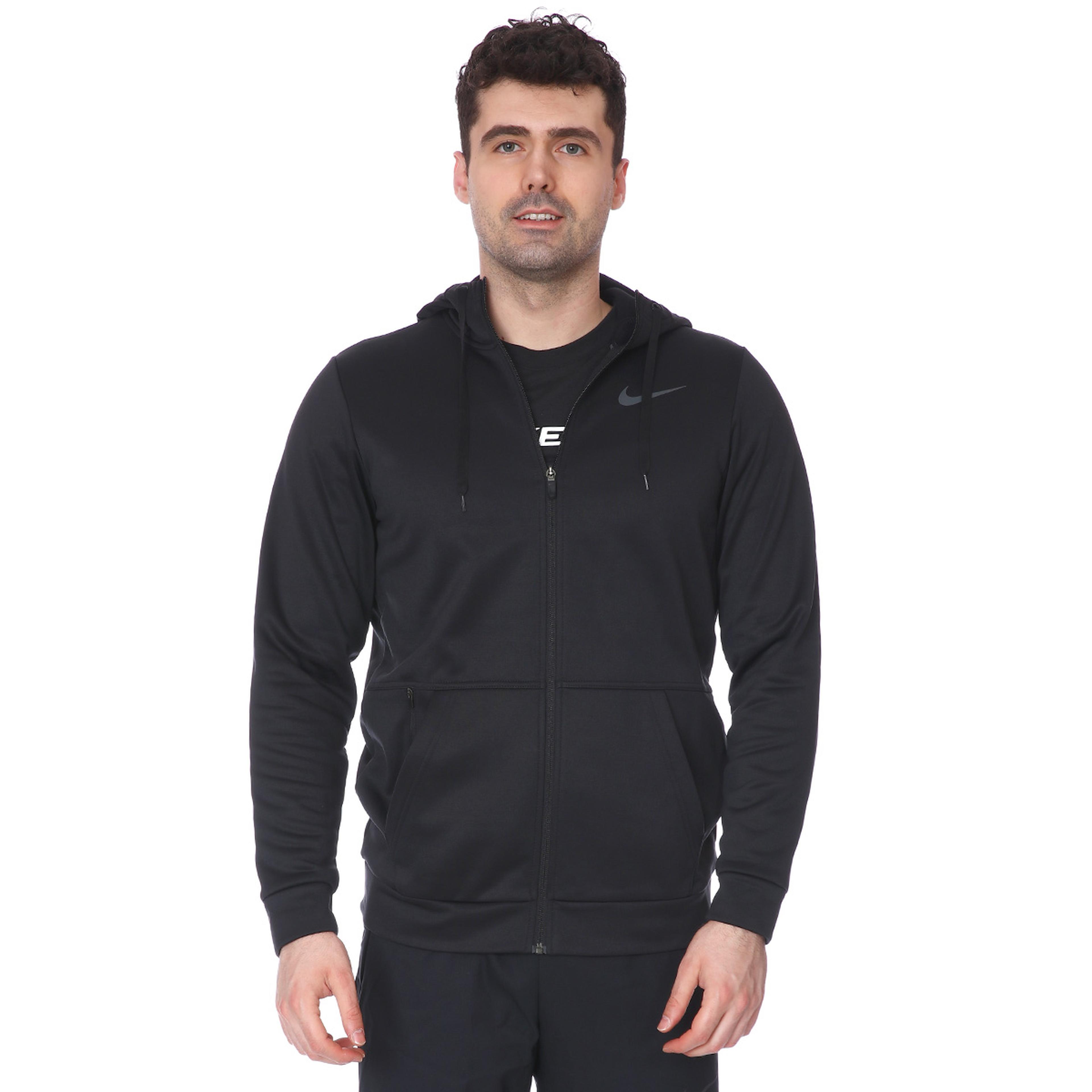 M Nk Thrma Hd Fz Erkek Siyah Günlük Sweatshirt CU6231-010
