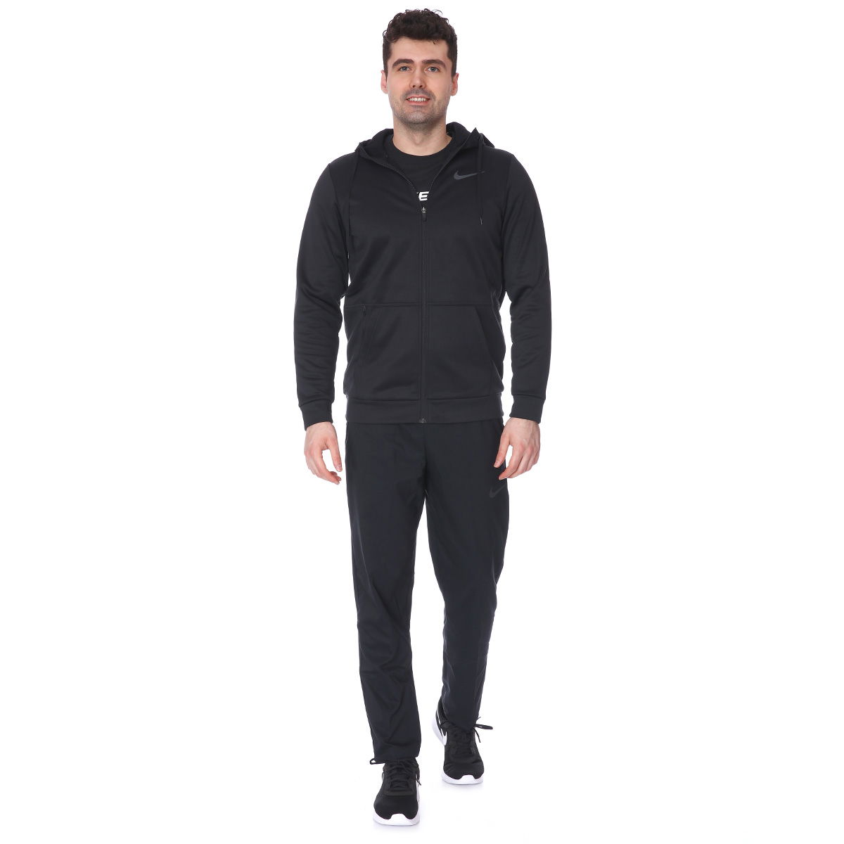 M Nk Thrma Hd Fz Erkek Siyah Günlük Sweatshirt CU6231-010