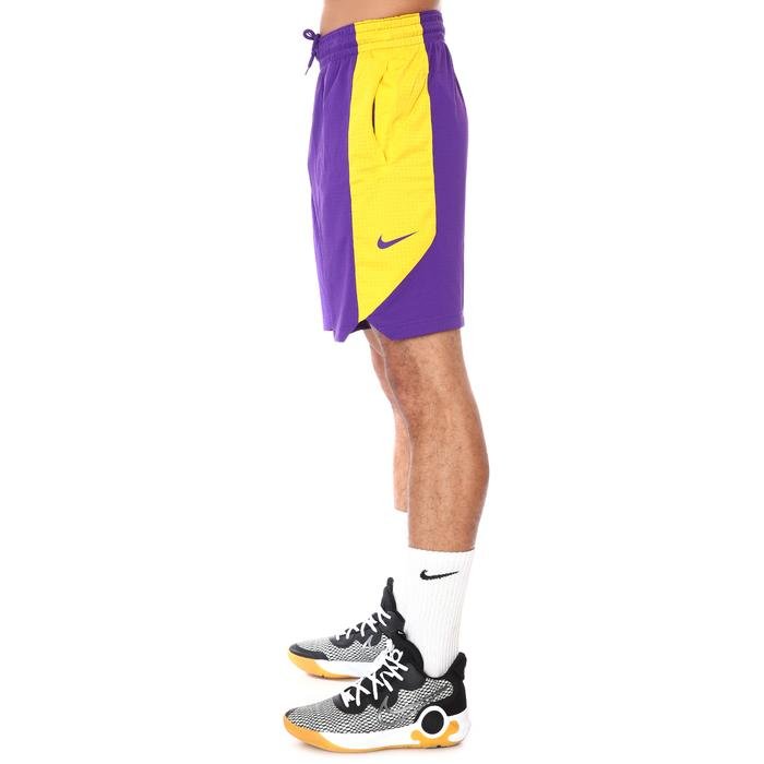 Los Angeles Lakers NBA Practice 18 Erkek Mor Basketbol Şortu AJ5077-504 1120673