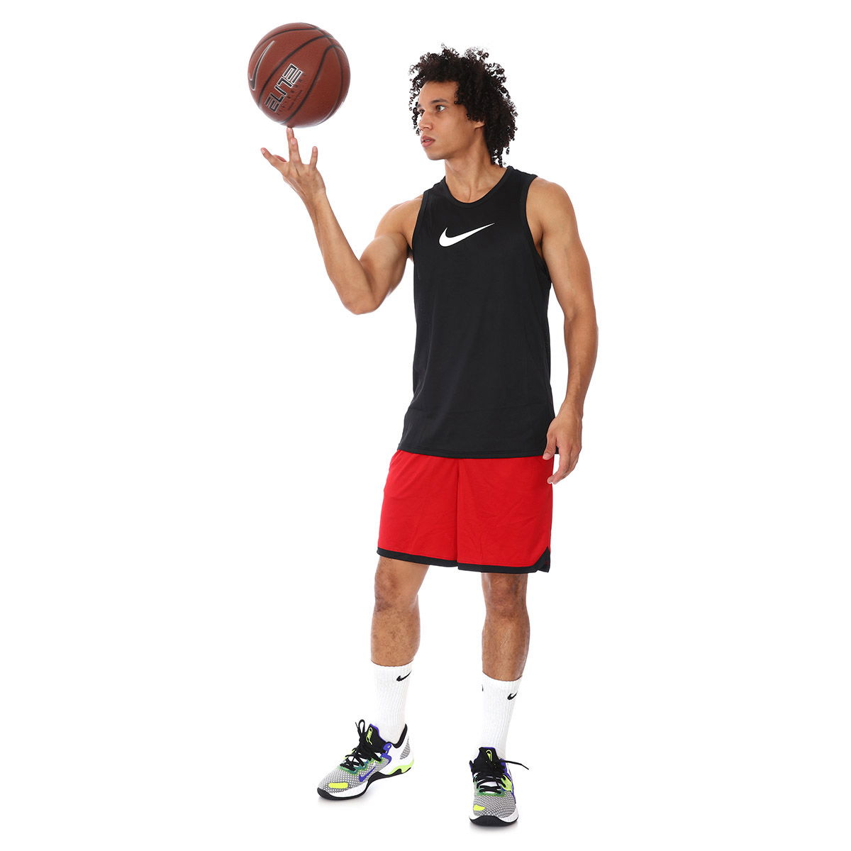 Dri-Fit Erkek Siyah Basketbol Atlet BV9387-010