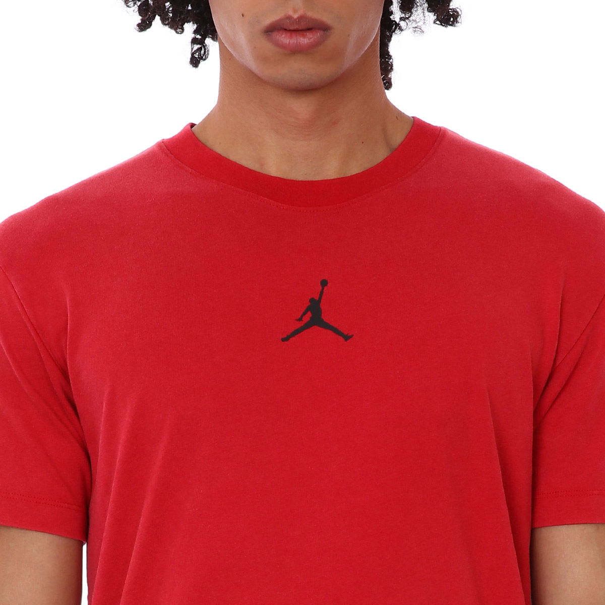 M Jordan Df Air Dry Gfx Ss Top NBA Erkek Kırmızı Basketbol Tişört DA2694-687