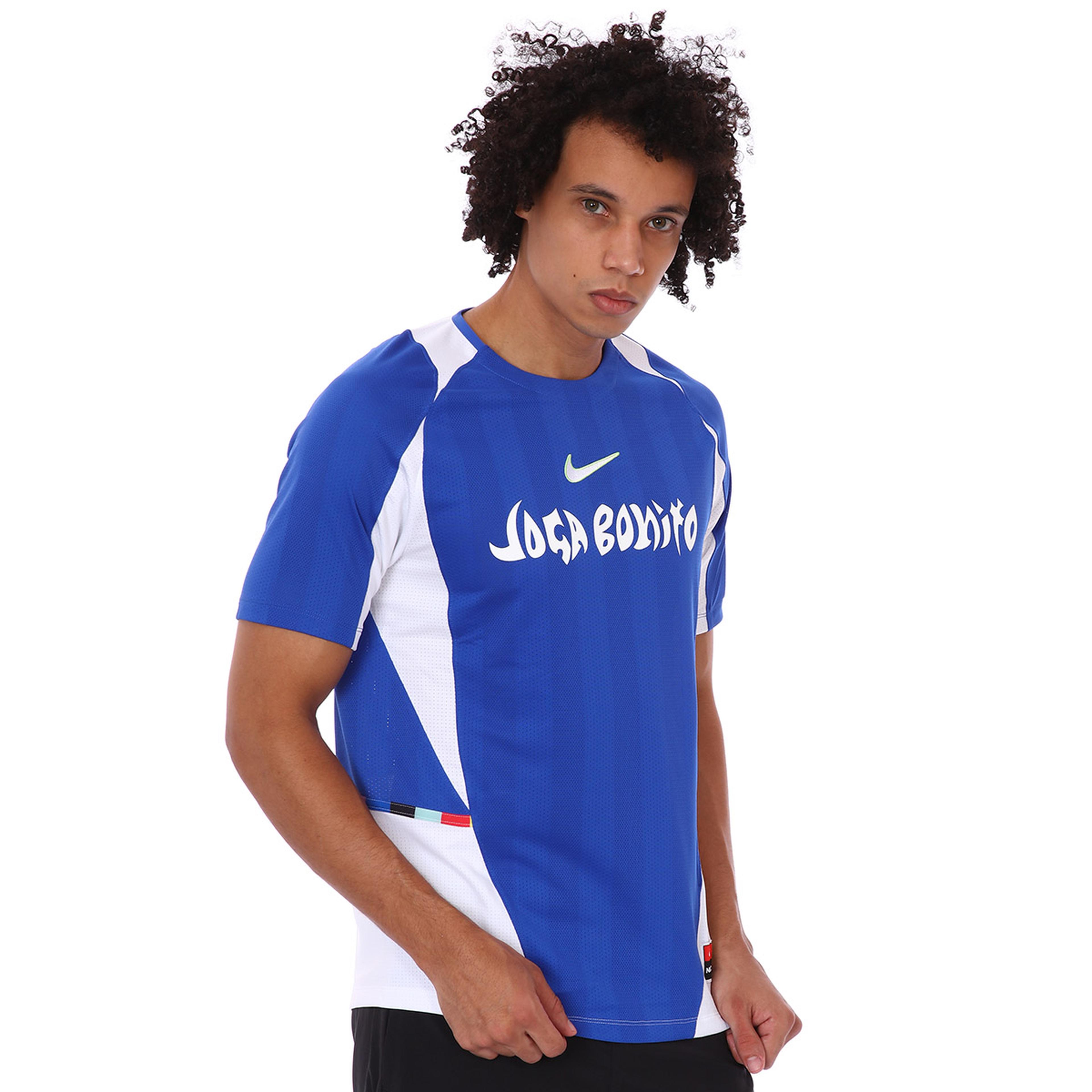 M Nk Fc Home Jsy Ss Erkek Mavi Futbol Tişört CZ0993-480