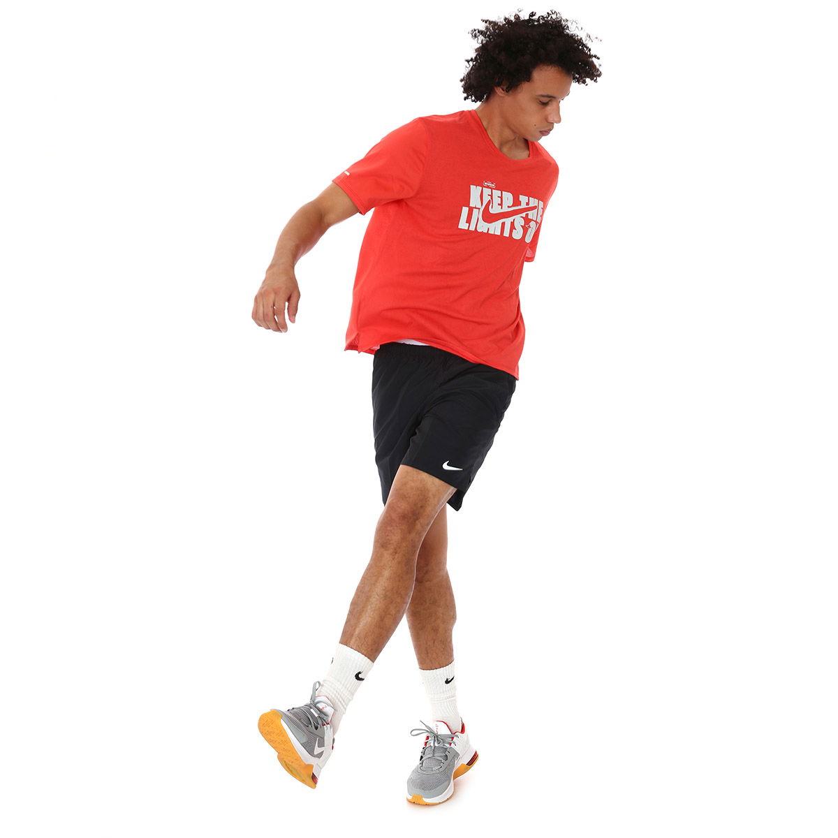 Dri-Fit Wr Miler Gx Ss Erkek Kırmızı Koşu Tişört DD5276-605