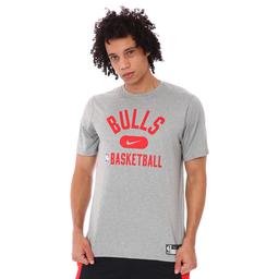 Chicago Bulls NBA Df Es Prt Gpx Ss Erkek Siyah Basketbol Tişört DA5916-063