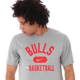 Chicago Bulls NBA Df Es Prt Gpx Ss Erkek Siyah Basketbol Tişört DA5916-063
