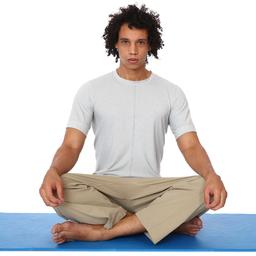 Dri-Fit Erkek Gri Yoga Tişörtü BV4034-079