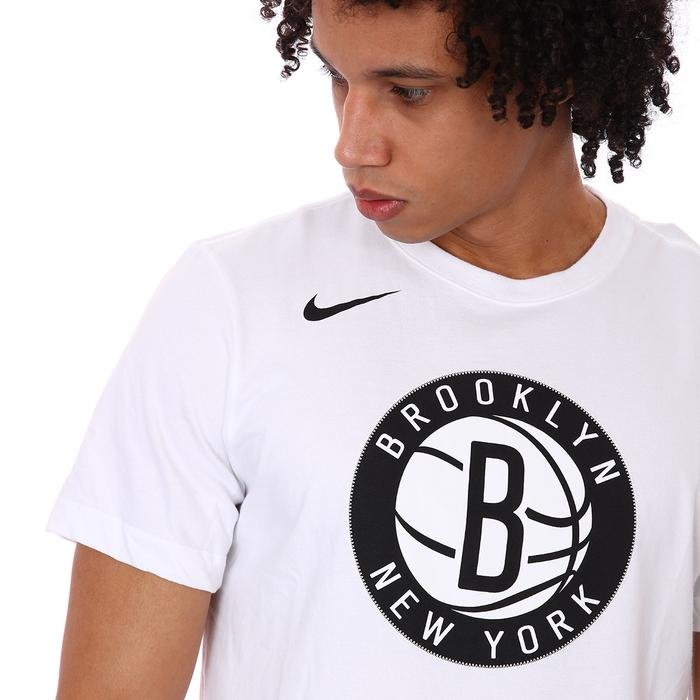 Brooklyn New York NBA Erkek Beyaz Basketbol Tişört DA5999-100 1306886