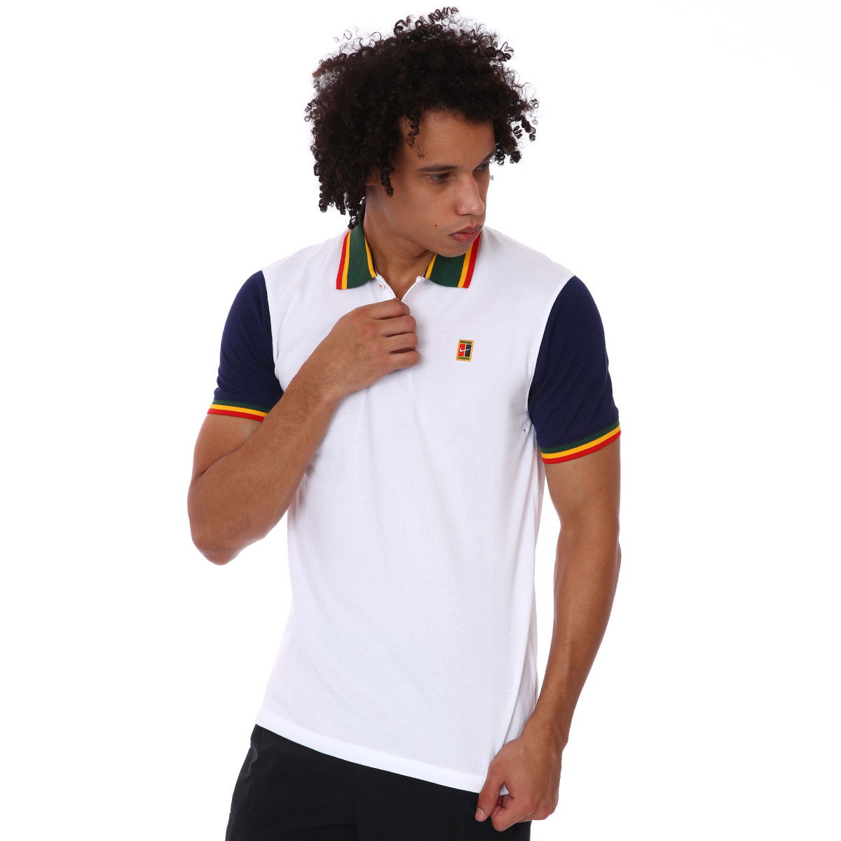 The Polo Df Heritge Slim2 Erkek Beyaz Günlük Stil Polo Tişört DA4379-100