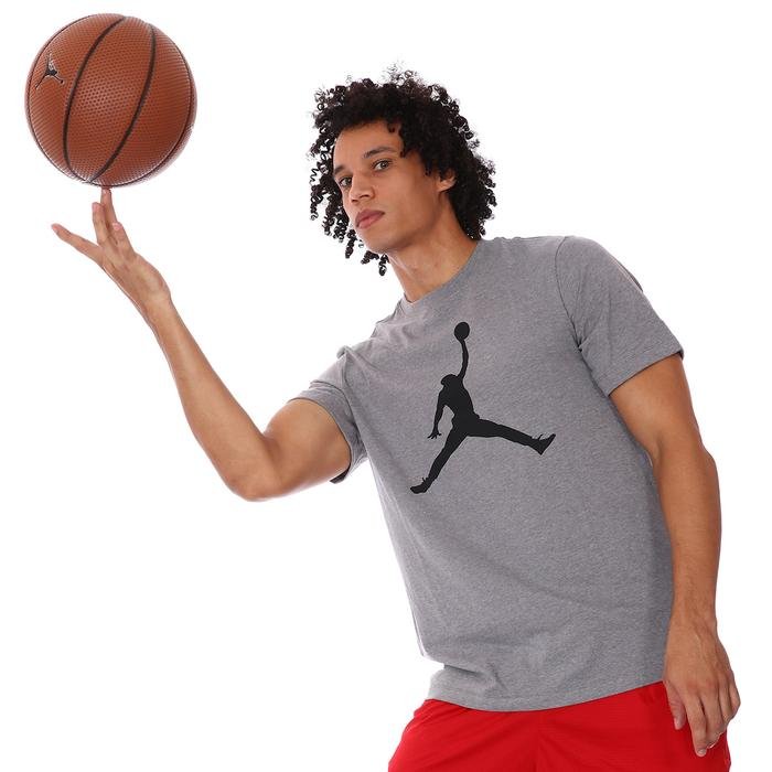 Jordan Jumpman NBA Crew Erkek Gri Basketbol Tişört CJ0921-091 1174739
