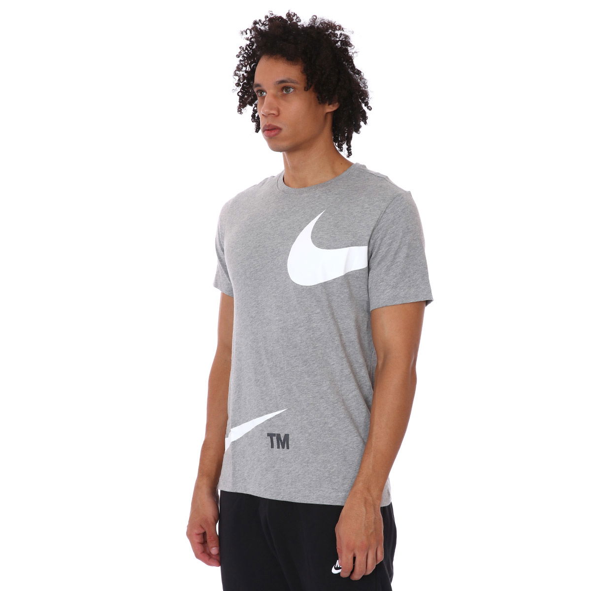 M Nsw Tee Stmt Gx Erkek Siyah Günlük Stil Tişört DD3349-063