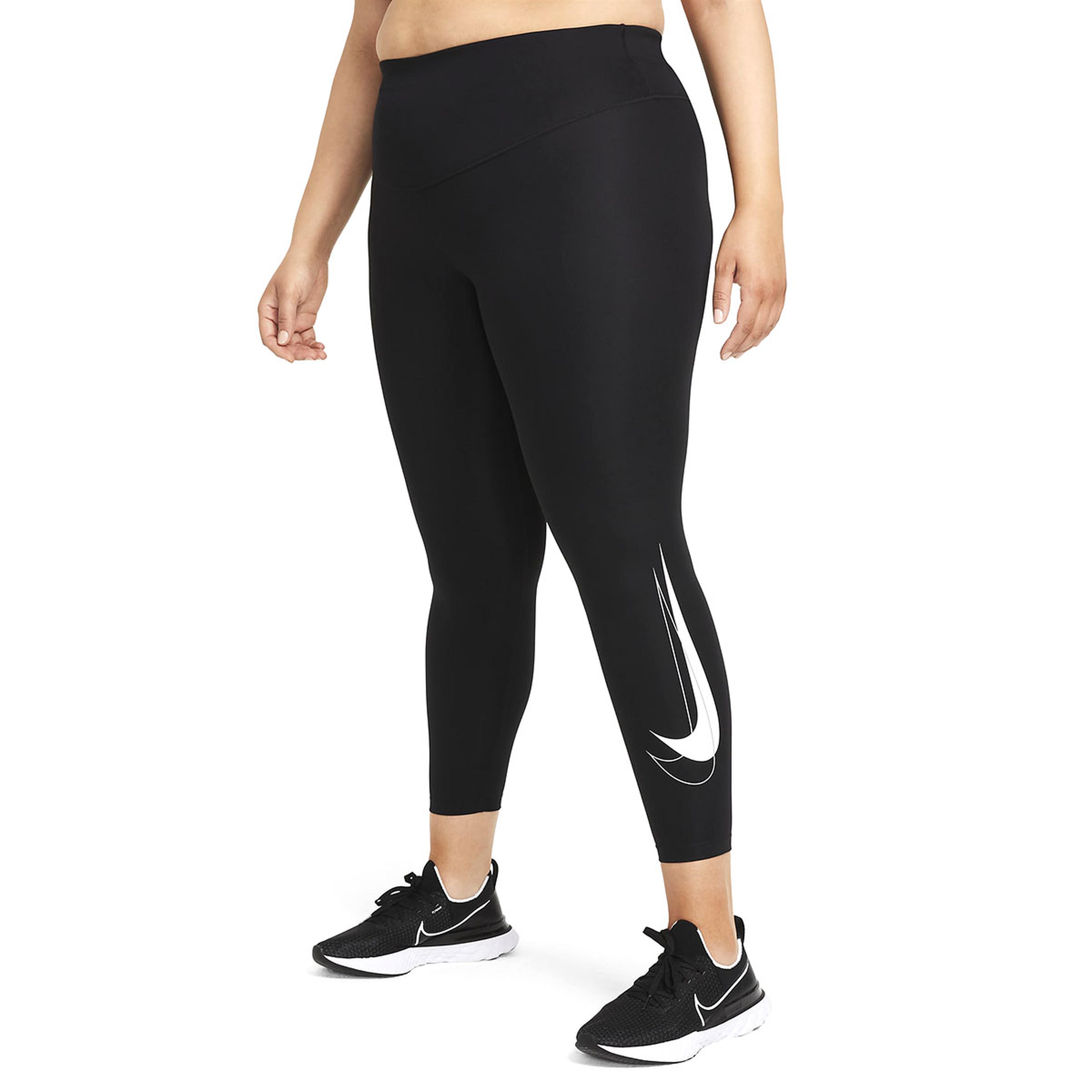 Dri-Fit Swoosh Run 7/8 Tgt Plus Kadın Siyah Koşu Tayt DJ6963-010