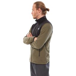 M Tka Glacier Full Zip Erkek Siyah Outdoor Mont NF0A4AJCBQW1