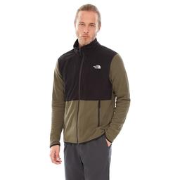 M Tka Glacier Full Zip Erkek Siyah Outdoor Mont NF0A4AJCBQW1