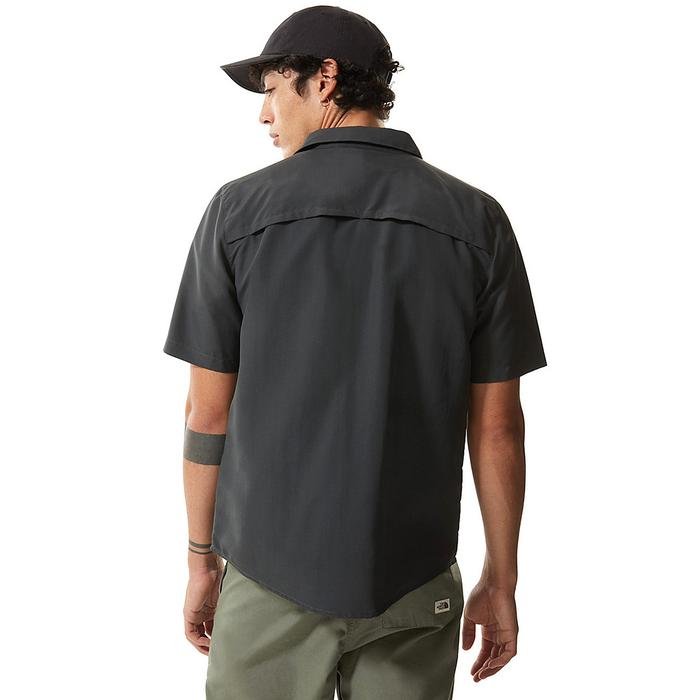 M S/S Sequoia Shirt Erkek Gri Outdoor Gömlek NF0A4T190C51 1280079
