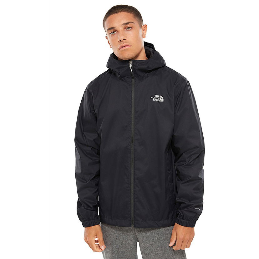 Quest Erkek Siyah Outdoor Kapüşonlu Mont NF00A8AZJK31