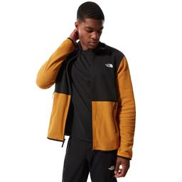 M Tka Glacier Full Zip Erkek Sarı Outdoor Polar Mont NF0A4AJCAUV1