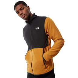 M Tka Glacier Full Zip Erkek Sarı Outdoor Polar Mont NF0A4AJCAUV1