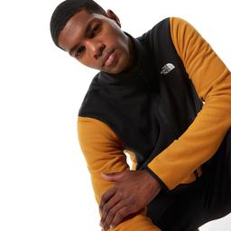 M Tka Glacier Full Zip Erkek Sarı Outdoor Polar Mont NF0A4AJCAUV1
