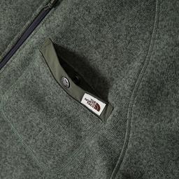 Gordon Lyons Full Zip Erkek Yeşil Outdoor Polar Mont NF0A5GL117H1