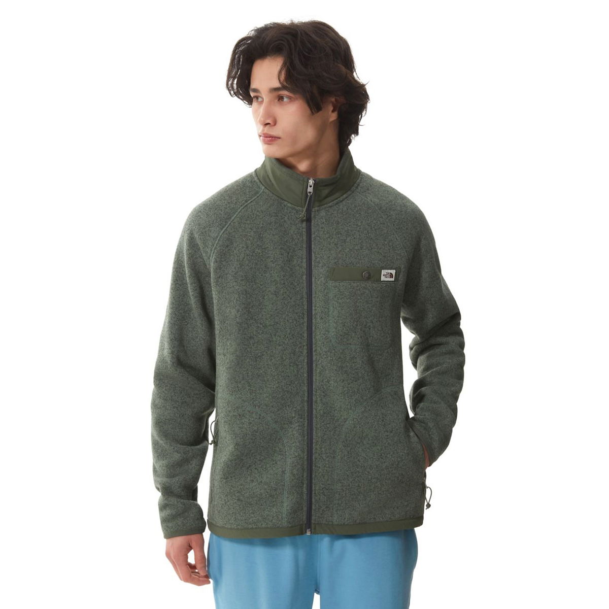 Gordon Lyons Full Zip Erkek Yeşil Outdoor Polar Mont NF0A5GL117H1