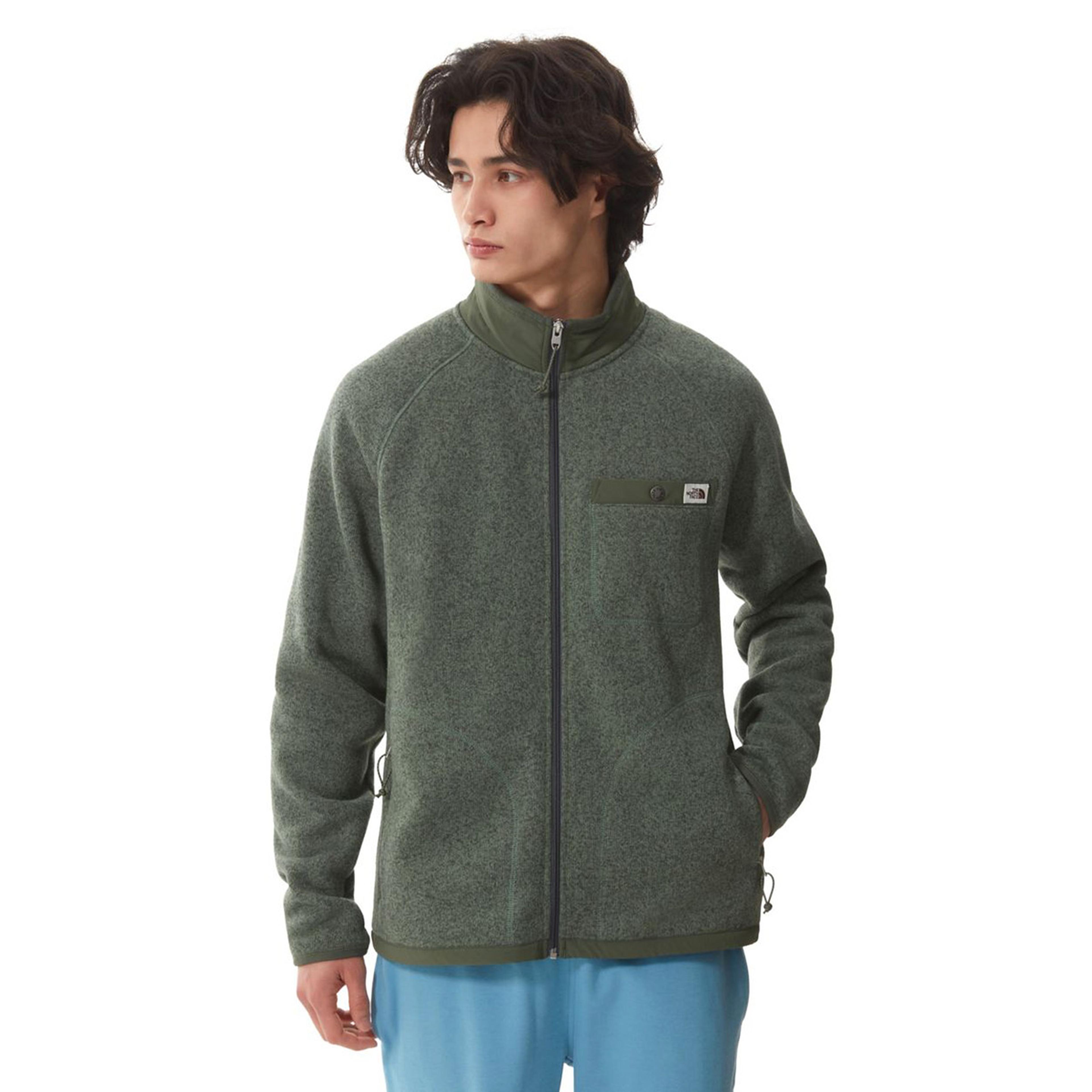 Gordon Lyons Full Zip Erkek Yeşil Outdoor Polar Mont NF0A5GL117H1