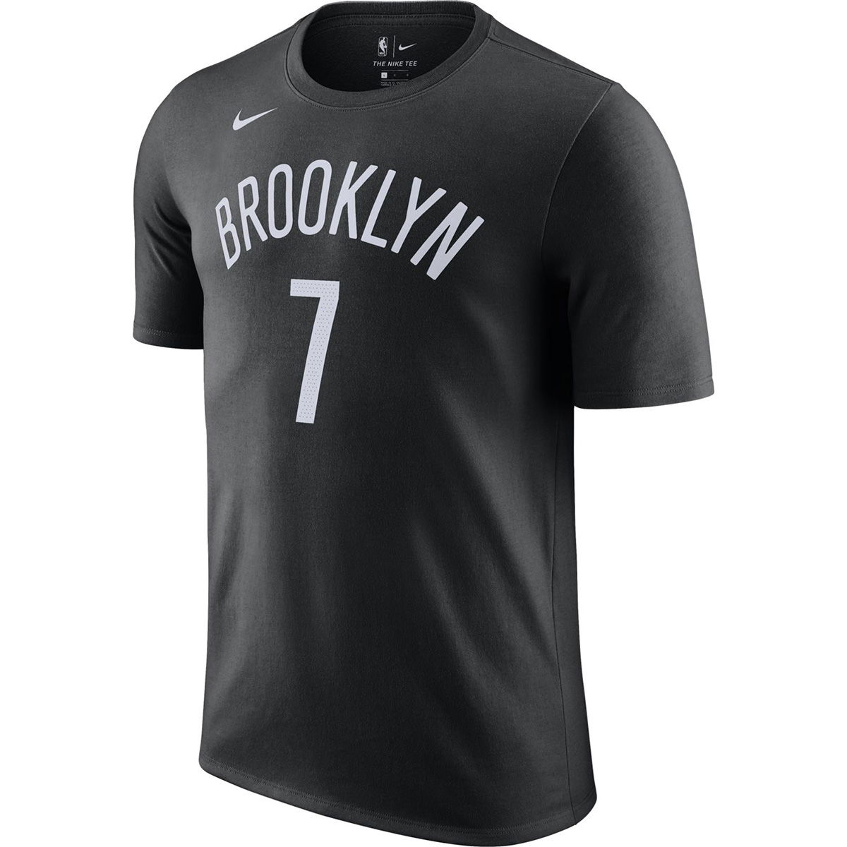 Brooklyn Nets NBA Erkek Siyah Basketbol Tişört CV8504-019