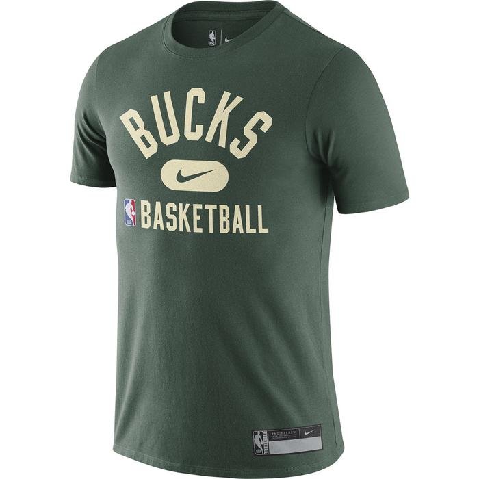Milwaukee Bucks NBA Erkek Yeşil Basketbol Tişört DA5928-323 1335553
