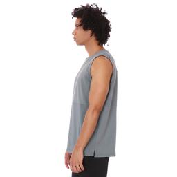 Zip Pocket Erkek Mavi Koşu Tişört 21KETP17C02-MAV