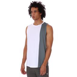 Two Colored Mesh Erkek Beyaz Koşu Atleti 21KETP17C01-BYZ
