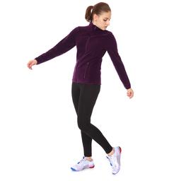 Kadın Bordo Polar Sweatshirt 710080-0MR