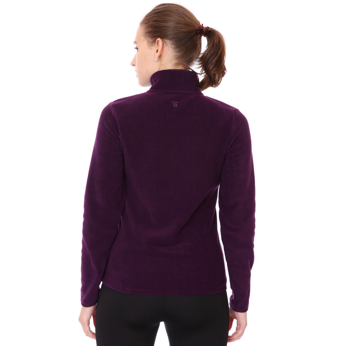 Kadın Bordo Polar Sweatshirt 710080-0MR