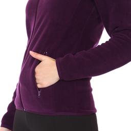 Kadın Bordo Polar Sweatshirt 710080-0MR