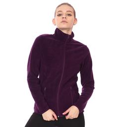 Kadın Bordo Polar Sweatshirt 710080-0MR