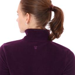 Kadın Bordo Polar Sweatshirt 710080-0MR