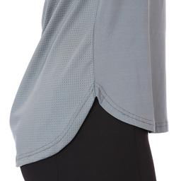 Mesh Back Kadın Mavi Koşu Tişört 21KKTP18D01-MAV