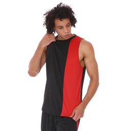 Two Colored Mesh Erkek Siyah Koşu Atleti 21KETP17C01-SYH