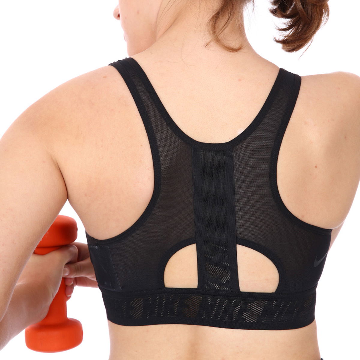 W Nk Swoosh Dfadv Bra Kadın Siyah Antrenman Sporcu Sütyeni CZ4439-011