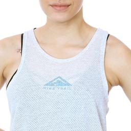 W Nk City Sleek Tank Trail Kadın Beyaz Koşu Atlet CZ9553-078