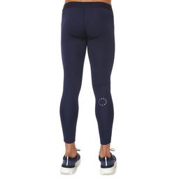 Stitch Detailed Legging Erkek Mavi Günlük Stil Tayt 21KETP11D01-LCV