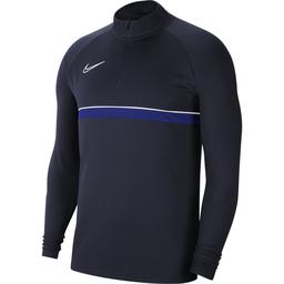 Y Nk Df Acd21 Dril Top Çocuk Mavi Futbol Uzun Kollu Tişört CW6112-453