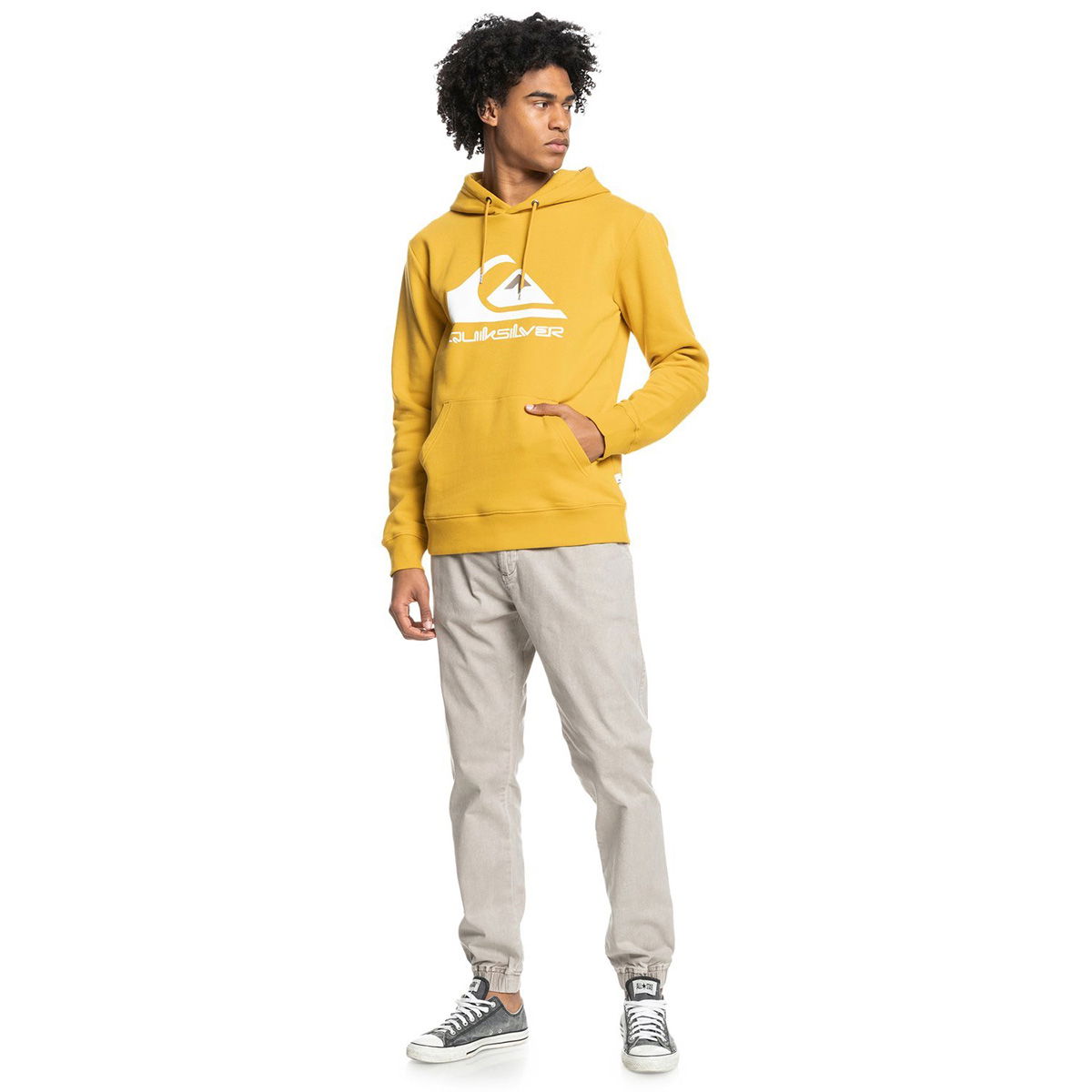 Big Logo Hood Erkek Çok Renkli Outdoor Sweatshirt EQYFT04450-25324